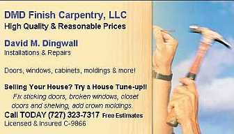 DMD Finish Carpentry, LLC
